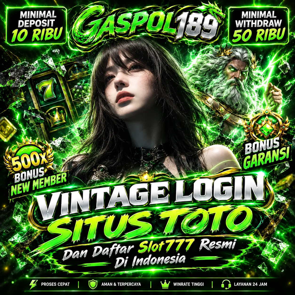 GASPOL189 - Vintage Login Situs Toto Dan Daftar Slot777 Resmi Di Indonesia