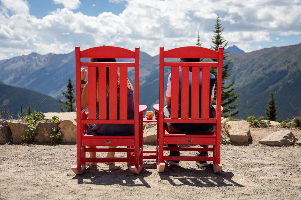 older adults in chairs in pitkin county colorado 